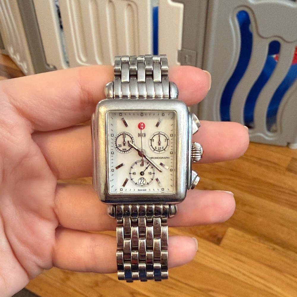 Michele deco watch